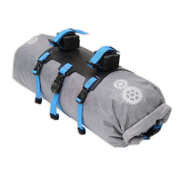 ROBO-KIWI Bikepacking Handlebar Bags - Front Harness Dry Bag UL - grey (4)