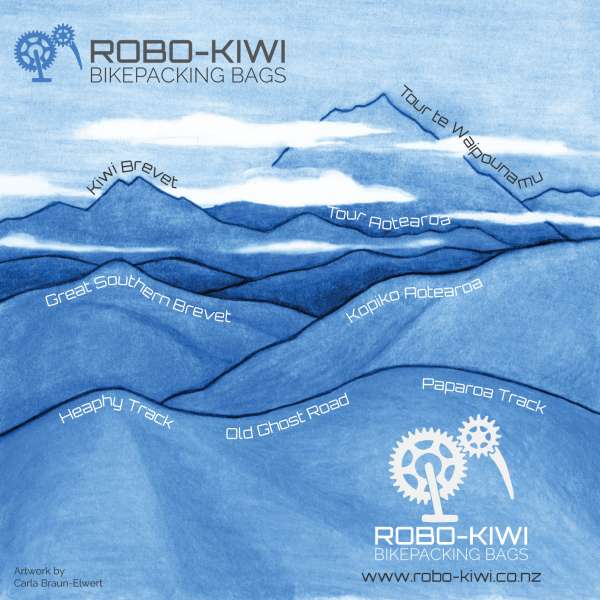 ROBO-KIWI Bikepacking Bikepacking Accessories - ROBO-KIWI buff neck gaiter (selected variation)