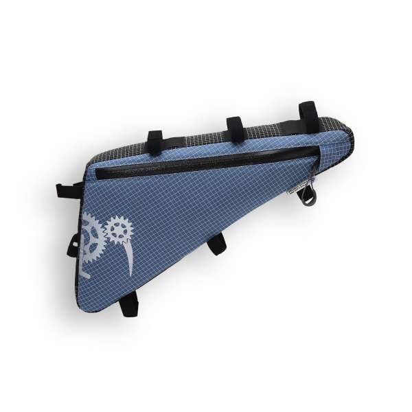 ROBO-KIWI Bikepacking Frame Bags - Triangulator DGS - single, slate blue (3)