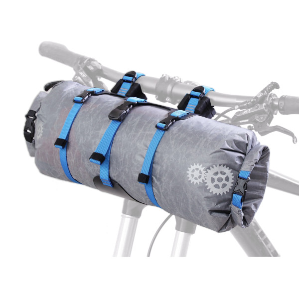 ROBO-KIWI Bikepacking Handlebar Bags - Front Harness Dry Bag UL - grey (selected variation)