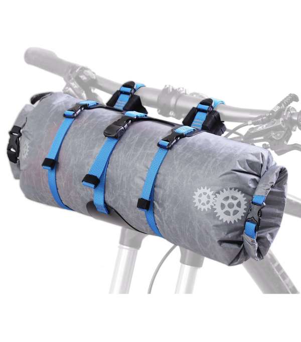 ROBO-KIWI Bikepacking Handlebar Bags - Front Harness + Dry Bag UL 3