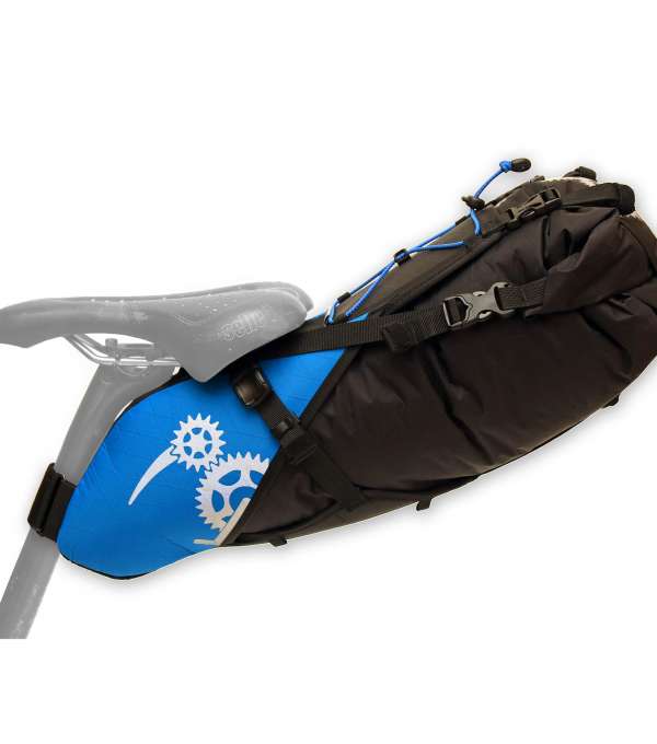 ROBO-KIWI Bikepacking Saddle Bags - Rear Harness + Dry Bag XP 8