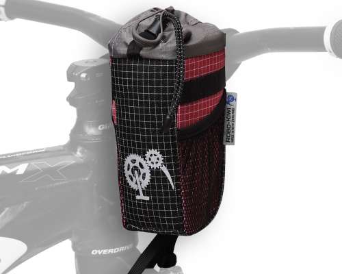 ROBO-KIWI Bikepacking Stem Bags - Goodie Bag DGS - red