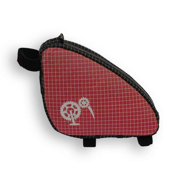 ROBO-KIWI Bikepacking Top Tube Bags - Macgyver Bag DGS - regular, red (3)